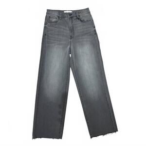 NEW HIDDEN women's tracey high tracey straight stretch jean in smoke